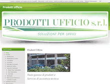 Tablet Screenshot of prodottiufficiosrl.it